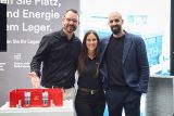 v.l. Michael Bolz, Vanessa Schäfer und Karim Chigri verstärken das AutoStore Team im Bereich Business Development für die Märkte in der D/A/CH-Region, Benelux und Osteuropa