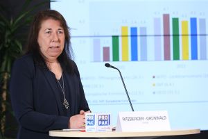 "Das Wegbrechen internationaler Lieferketten sowie umfangreiche Reisebeschränkungen führten zu teilweise dramatischen Rückgängen der Exporterlöse“, sagt Doris Ritzberger-Grünwald, Direktorin der Hauptabteilung Volkswirtschaft der OeNB