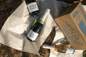 Ausgezeichnet mit dem FINAT Category Award Marketing/End-uses – Sets of Labels: Das Projekt „Crémant de Limoux Vollgut Crémant“ des Feinkostgeschäfts Vollgut