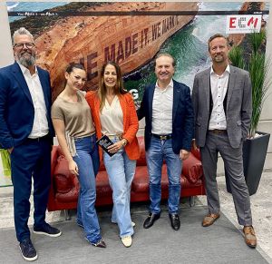Geschäftsführende Gesellschafter:innen (von links) Stephan Ratt, Ina Trunkenpolz, Birgit Trunkenpolz, Hubert Trunkenpolz, Matthias Ratt