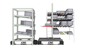 Das von IDENTYTEC und DS AUTOMOTION gemeinsam weiterentwickelte System ID.ADD® erkennt, wo Bedarf vorliegt und sorgt vollautomatisch für die Nachversorgung der Produktionsregale mittels fahrerloser Transportfahrzeuge