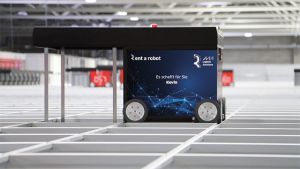 AM Logistic Solutions bietet ab sofort AutoStore-Roboter zur Miete an