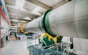 Auflösetrommel der umgebauten OCC-Anlage, ehemalige Deinking-Anlage