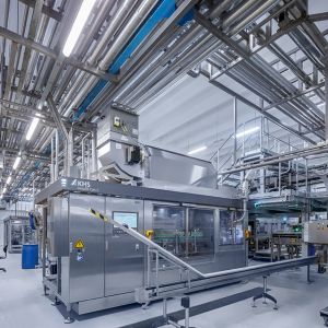 Der KHS-Dosenfüller Innofill Can C ist für eine Leistung von bis zu 20.000 Behälter pro Stunde ausgelegt