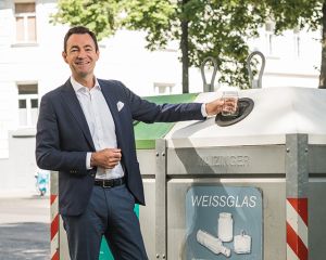 Dr. Harald Hauke, Geschäftsführer der Austria Glas Recycling