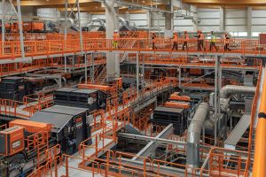 Hightech-Sortieranlage TriPlast