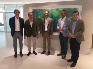 Management Team (links nach rechts): Klaus Hockl, Bernhard Astner, Hans Pridal, Roland Schöberl, Michael Kübeck