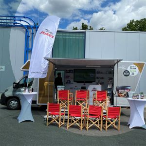 Mit dem RoadshowCar die Welt der Jokey Verpackungen live erleben