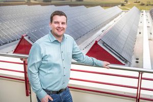 Max Wagner leitet das Gebäudemanagement bei Schubert