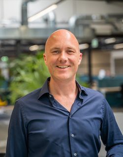 Vincent Burg, CEO von Accerion (Unconstrained Robotics B.V.) mit Sitz im niederländischen Venlo