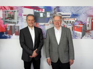 Michael Wittmann (links) und Dr. Werner Wittmann leiten ab Mai 2026 gemeinsam alle Geschäftsbereiche der WITTMANN Gruppe