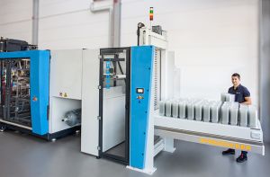 SpeedPacker - Puffer- und Entnahmestation für KMD Speedformer Serie