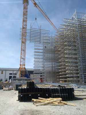 Binnen nur eines Jahres verbaute voestalpine Krems Finaltechnik knapp 1.750 Tonnen Stahl