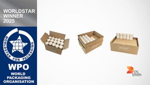In der Kategorie „Transit“ konnte DS Smith wiederum mit der Versandverpackung Mexiko für die Naturkosmetikmarke RINGANA überzeugen
