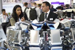 Insgesamt kamen rund 143.000 Besucherinnen und Besucher zur interpack nach Düsseldorf, zwei Drittel davon aus dem Ausland. Neben vielen Ländern Europas waren die größten Besuchernationen Indien, Japan und die USA