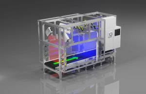 Der Scantunnel wird als vormontierte und getestete Kompletteinheit angeliefert, aufgestellt und in Betrieb genommen